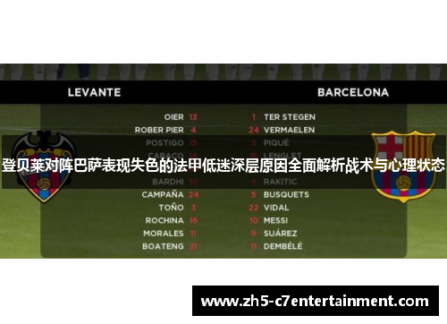 登贝莱对阵巴萨表现失色的法甲低迷深层原因全面解析战术与心理状态